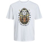 Camiseta jack & jones jorheavens crew neck infantil blanco
