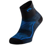 Calcetines de running lurbel race three negro/azul royal