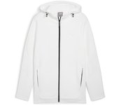 Chaqueta puma evostripe full-zip hoodie dk hombre blanco