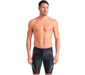Bañador de natación arena spider web hombre negro/blanco