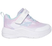 Zapatillas skechers microspec advance niña blanco/morado
