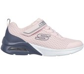 Zapatillas skechers microspec max - epic niña light pink mesh/cha