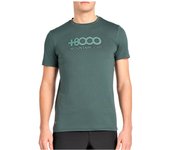 Camiseta de montaña + 8000 pipe verde oscuro vigore hombre