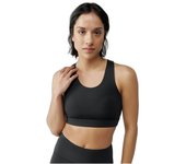 Sujetador deportivo born living yoga colette negro mujer