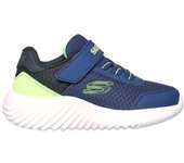 Zapatillas skechers bounder marino amarillo synthet niño