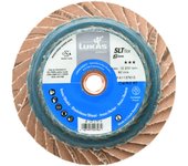 Lukas ściernica listkowa 125mm p 40 sltflex ceramic ad iq-series