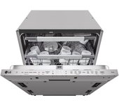 Lavavajillas Integrable - LG DB476TXS, Tercera Bandeja, 14 Servicios, WiFi