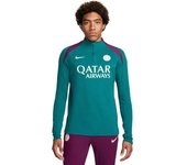 Nike - Sudadera PSG Training 2024-2025, Unisex, Geode Teal-Bordeaux-Guava Ice, XL