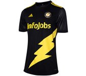 Adidas - Camiseta Rayo Barcelona Kings League Primera Equipación 2023-2024, Unisex, Black-Yellow, 3XL