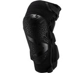 Leatt 3DF 5.0 Zip Protector de rodilla de motocross - Negro (L XL)