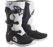 Alpinestars Tech 3S Botas de Motocross Juvenil - Negro Blanco (38)