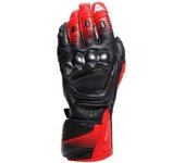 Dainese Fiero Metal Guantes de moto - Negro Rojo