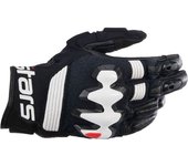 Alpinestars Halo Guantes de motocicleta - Negro Blanco (XL)