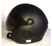 Bores Gensler Kult Casco de chorro con visera - Negro