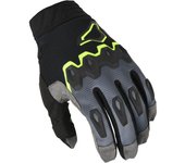 Macna Chameleon-1 Guantes de motocross - Negro Gris Amarillo (XL)
