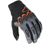 Macna Chameleon-1 Guantes de motocross - Negro Gris Naranja (M)
