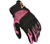Macna Octar 2.0 Guantes de moto para mujer - Negro Rosa (2XL)