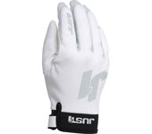 Just1 J-Flex Guantes de Motocross - Blanco (L)