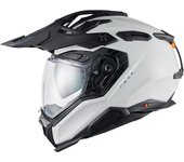 NEXX X.WED 3 Plain Casco de motocross - Blanco (2XL)
