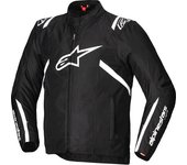 Alpinestars T-SPS V2 chaqueta textil impermeable para motocicleta - Negro Blanco (4XL)