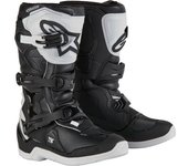 Alpinestars Tech 3S Botas de motocross juveniles - Negro Blanco (40 41)