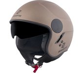 Bogotto H595 SPN Casco Jet - Marrón