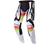 Alpinestars Racer Semi Pantalones de motocross - Negro Rojo Amarillo (28)