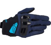 Alpinestars Chrome V2 Guantes de moto - Negro Azul (XL)