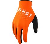 Shot Draw Guantes de motocross - Naranja (3XL)