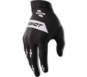 Shot Race Guantes de motocross - Negro Blanco (XL)