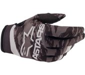 Alpinestars Radar Guantes de Motocross Juvenil - Negro Gris
