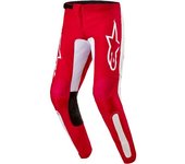 Alpinestars Fluid Lurv Pantalones de motocross - Blanco Rojo (38)
