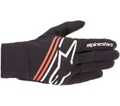 Alpinestars Reef Guantes de motocicleta - Negro Blanco Rojo (3XL)