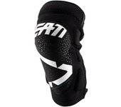 Leatt 3DF 5.0 Zip Protector de rodilla de motocross - Blanco (L XL)