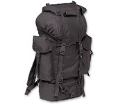 Brandit Nylon Mochila - Negro (un tamaño)