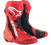Alpinestars Supertech R Botas de motocicleta - Negro Blanco Rojo (39)