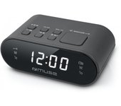 Muse M-10 CR Radio Despertador Negro