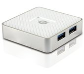 Conceptronic Hubbies Hub 3x USB 3.0 Blanco
