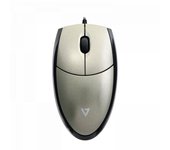 V7 MV3000 Ratón Óptico 1000 DPI Gris