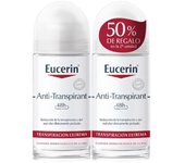 Duplo Eucerin Desodorante Antitranspirante Roll-on 48 Horas 2 X 50 Ml