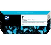 Cartucho de Tinta de pigmento HP DesignJet 91 negro fotográfico de 775 ml