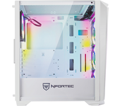 caja gaming nfortec krater - blanca