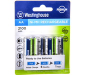 pilas recargable aa 2100 westinghouse