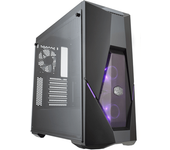 caja cooler master master box k500 cristal templado usb 3.0 - negra