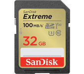 extreme 32gb memory card up to 100mb s uhs-i class 10 u3 v 30