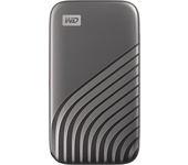 sandisk my passport tm ssd 500gb space gray, 1050mb s read, 1000mb s write, pc   mac compatiable