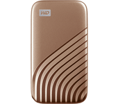 sandisk my passport tm ssd 500gb, gold, 1050mb s read, 1000mb s write, pc   mac compatiable