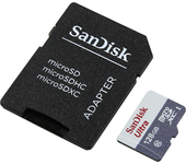 memoria 128gb micro sdxc sandisk ultra clase 10