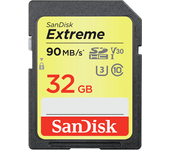 extreme 32gb sdhc mem card 90mbs