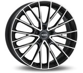 Llanta De Aluminio Mak Speciale 10x23 5x112 Et18 Brillo Negro